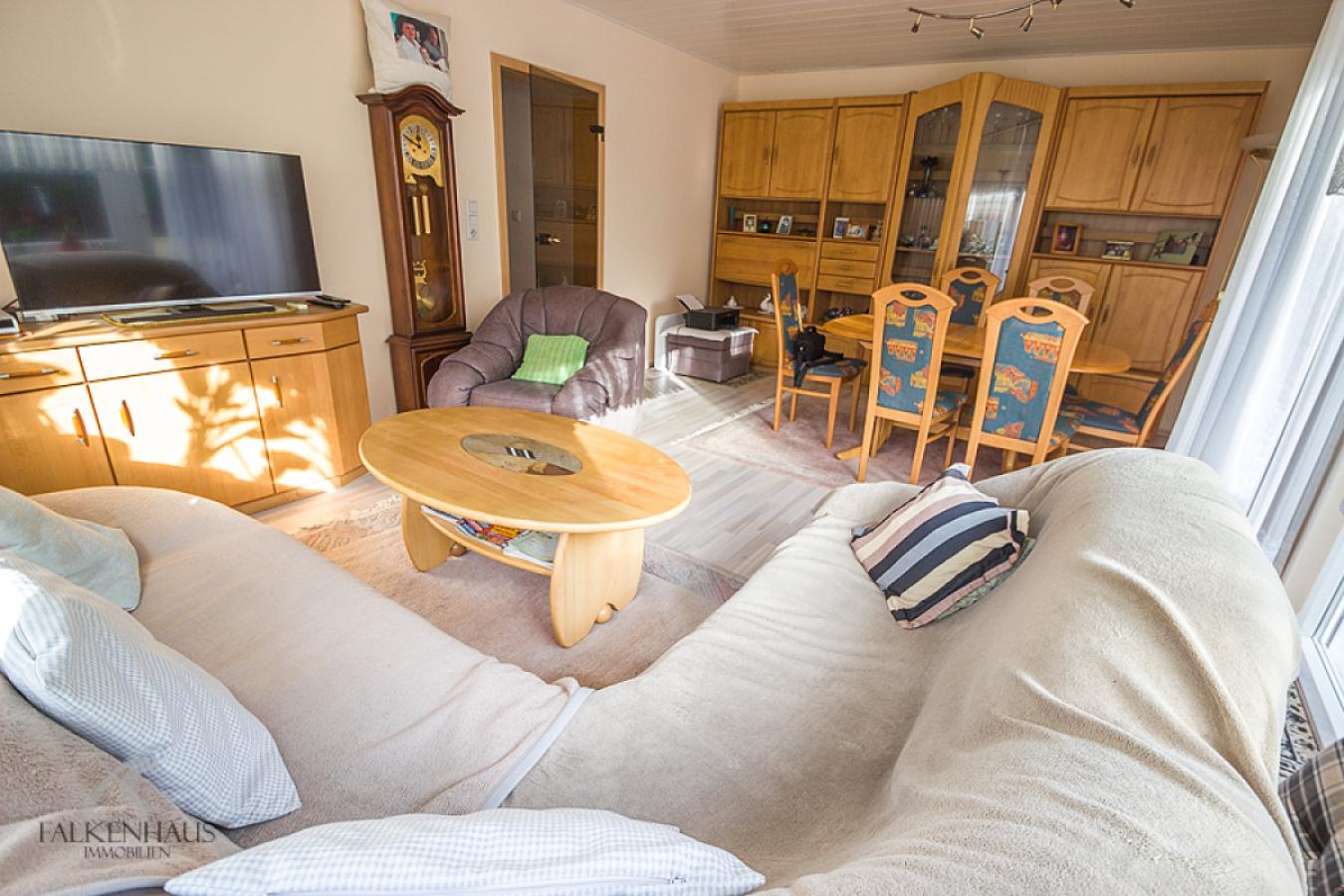 Wohnraum - Blick in den Essraum