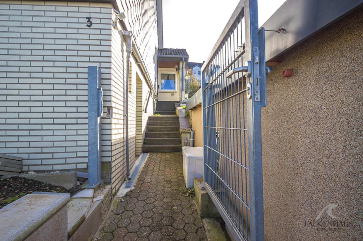 Zugang zum Grundstück