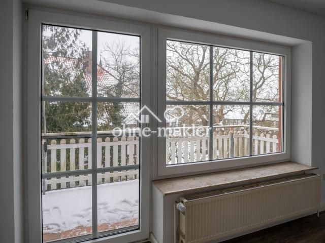 Blick aus dem Wohnzimmer