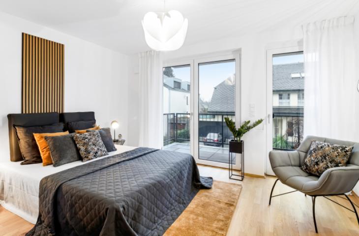 Ansicht Schlafzimmer 