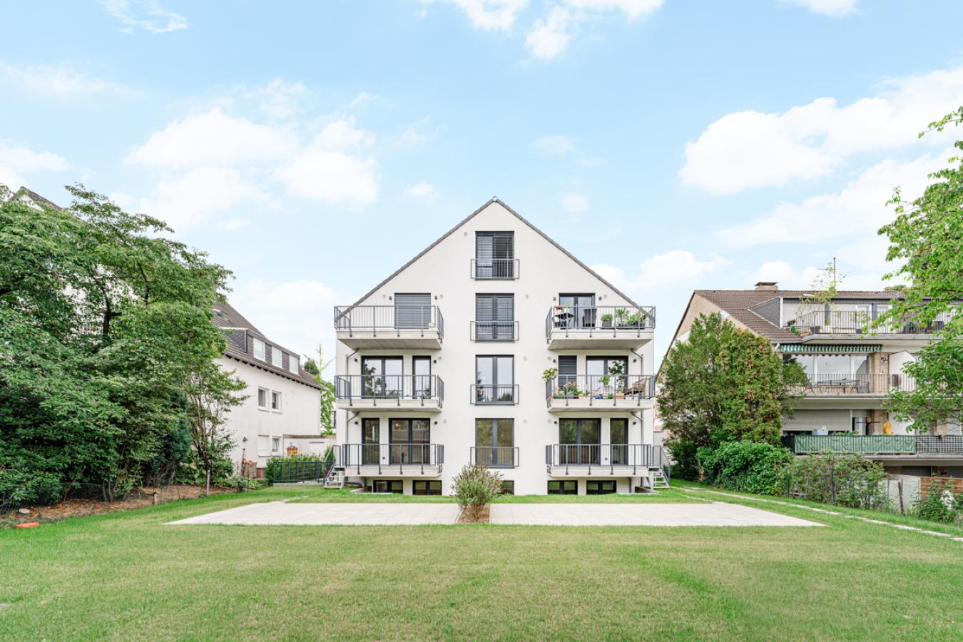 Rückansicht Immobilie