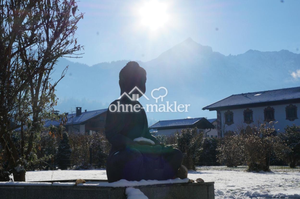 Im Garten zur Ruhe kommen