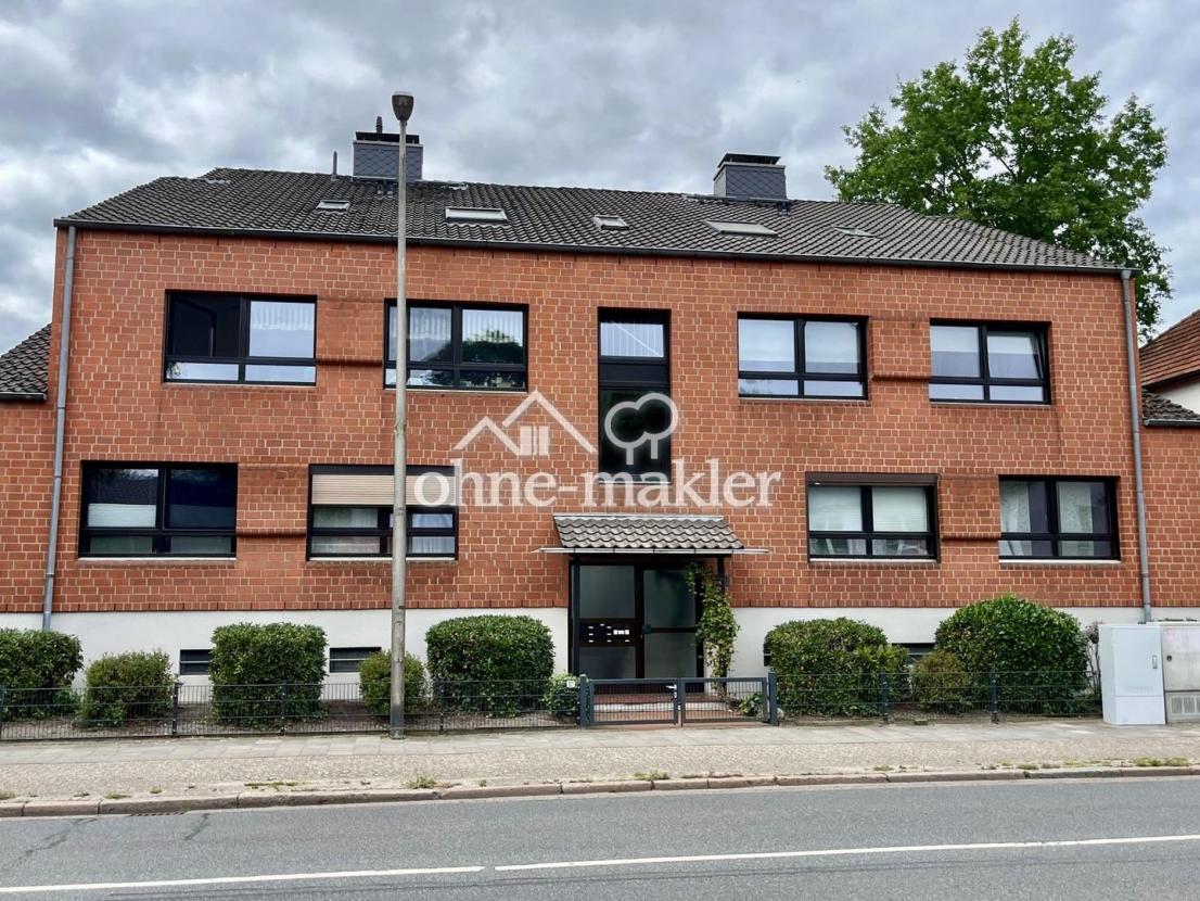 Frontansicht des Wohnhauses