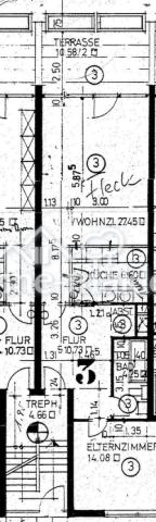 Grundriss der Wohnung 3