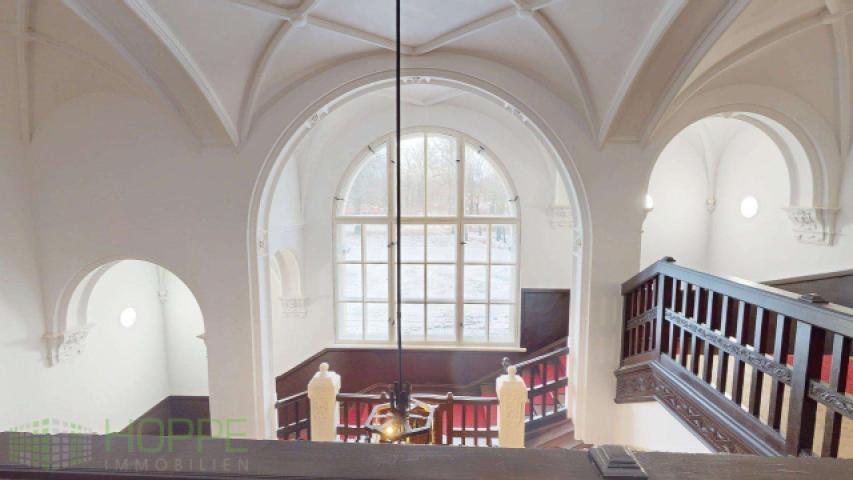 Blick ins Treppenhaus