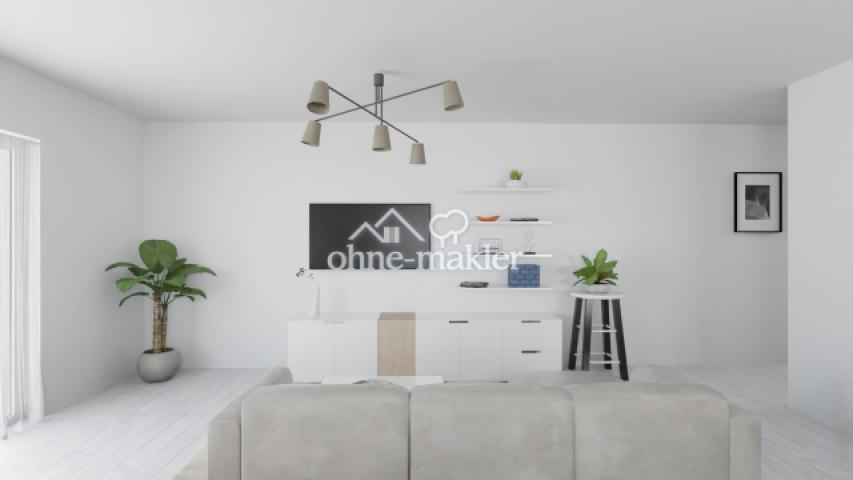 Visualisierung 1. DG Wohnen