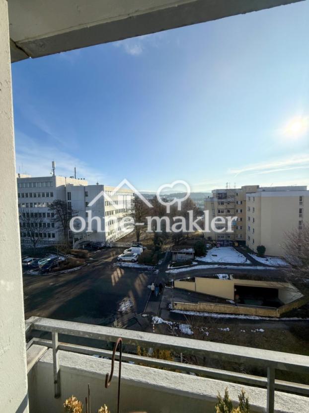 Balkon mit Ausblick südlich