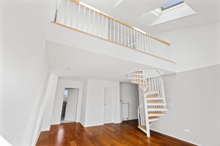 Wohnzimmer mit Galerie