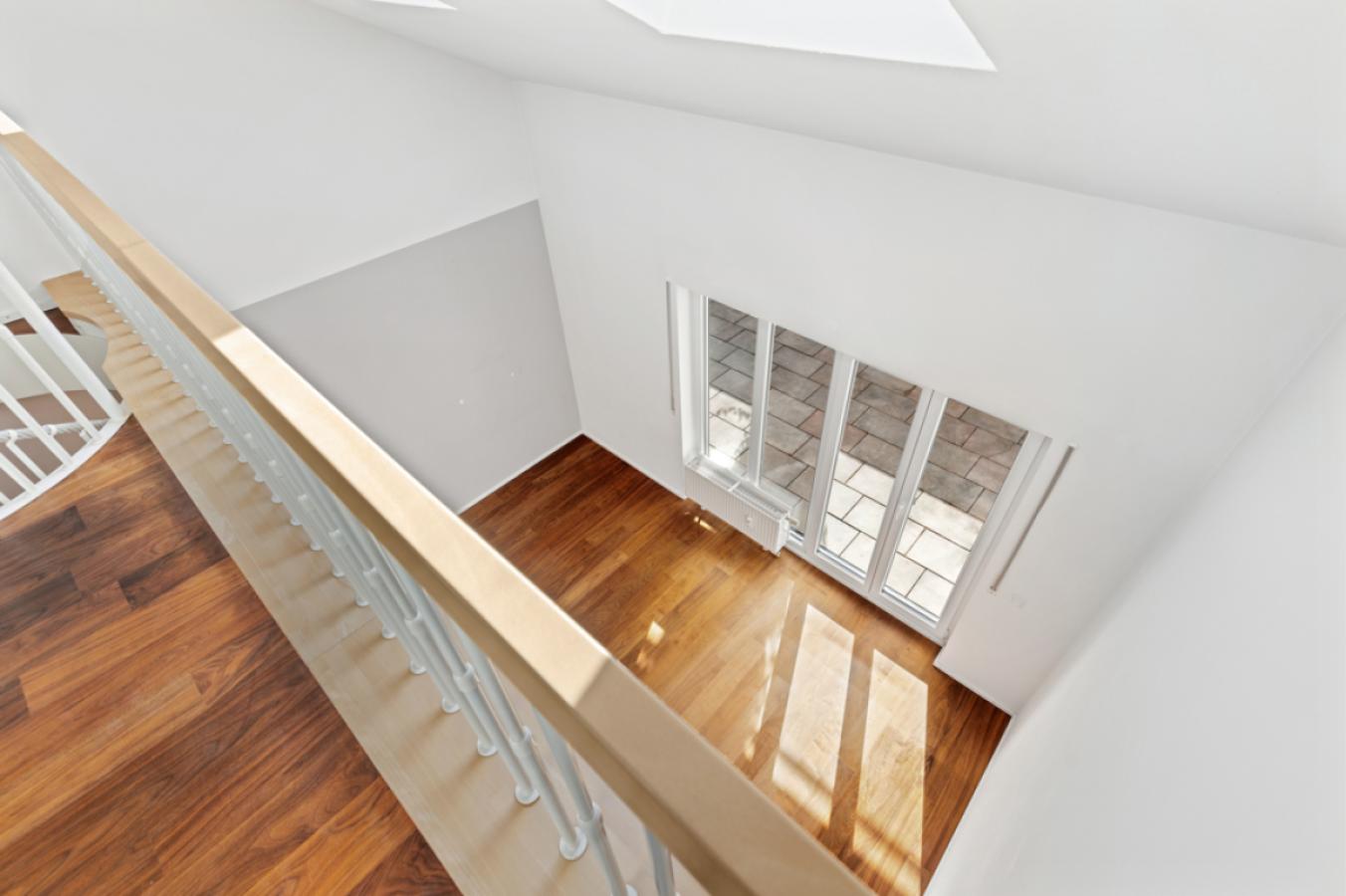 Ansicht von der Galerie