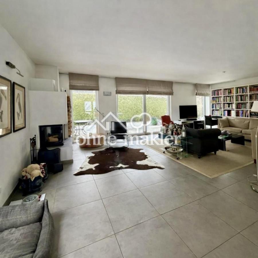 Wohnzimmer und Kamin