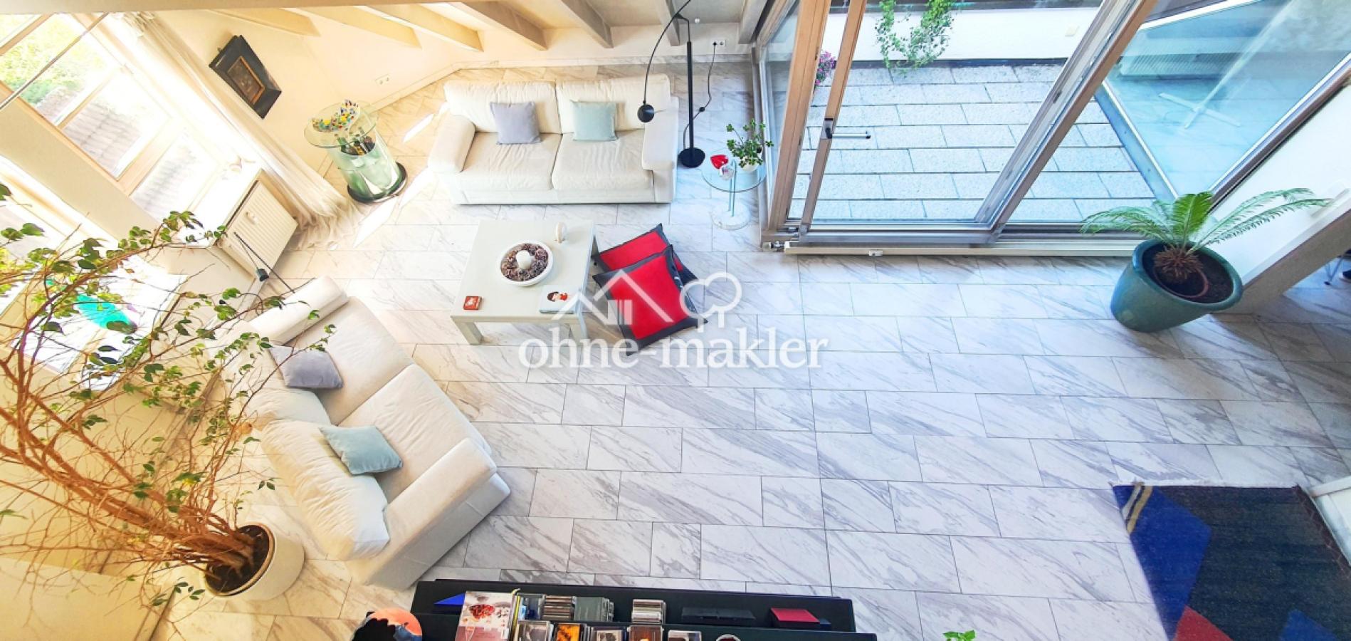 Blick von der Galerie