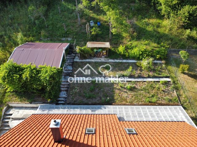 Anbau, Garten und Gartenhaus