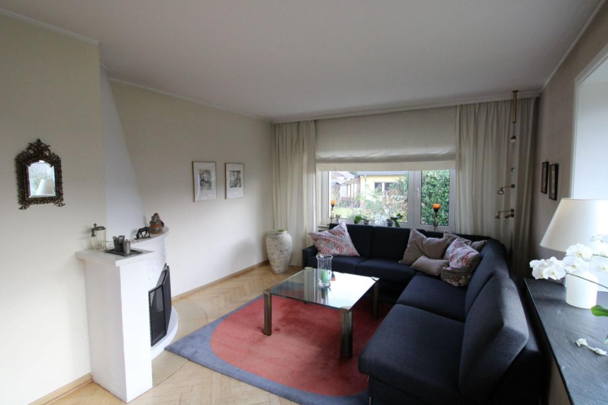 Wohnbereich mit Kamin