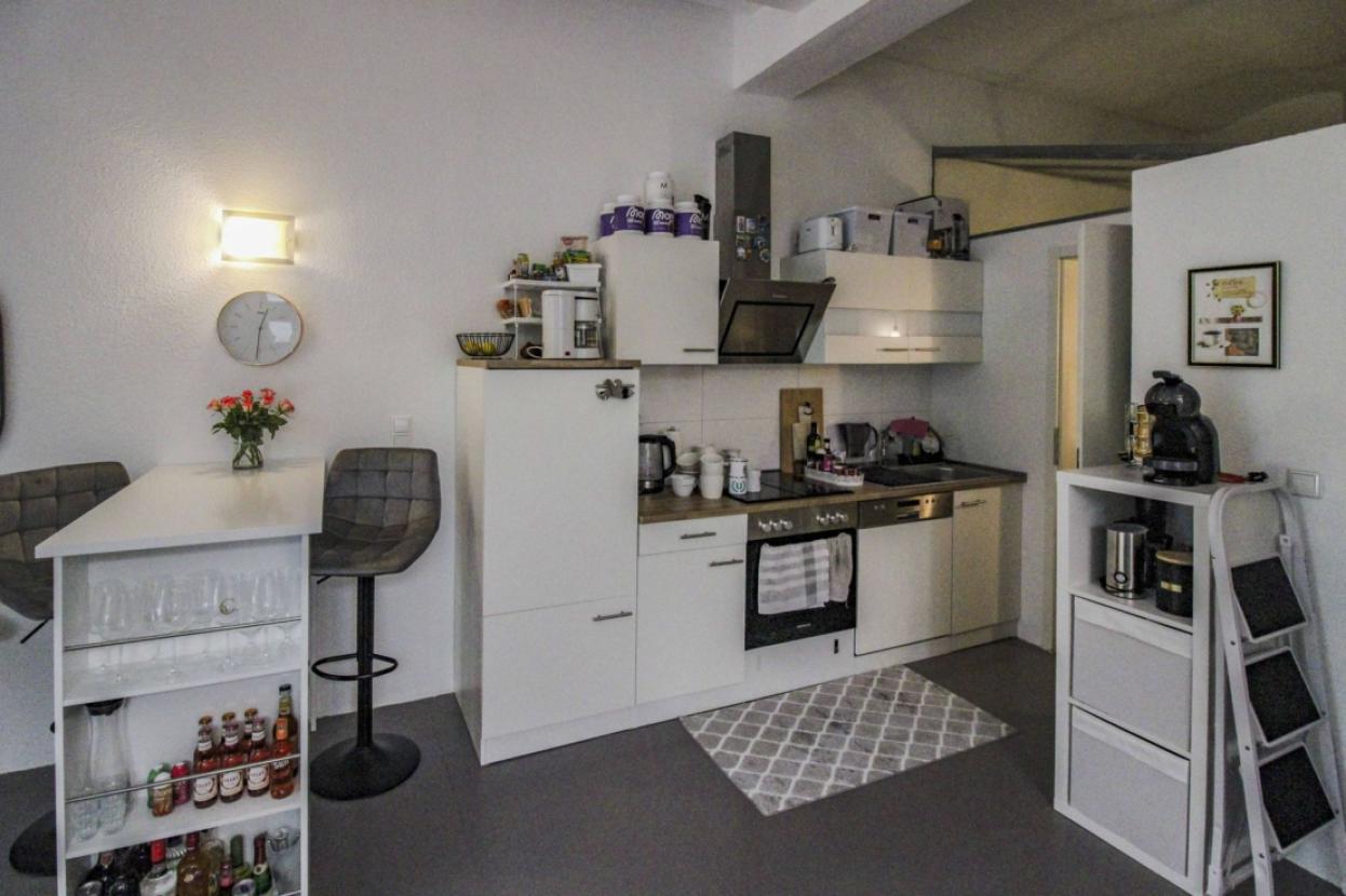 Küche und Essbereich rechte Wohnung