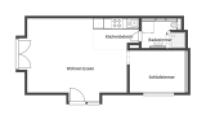 Grundriss rechte Wohnung