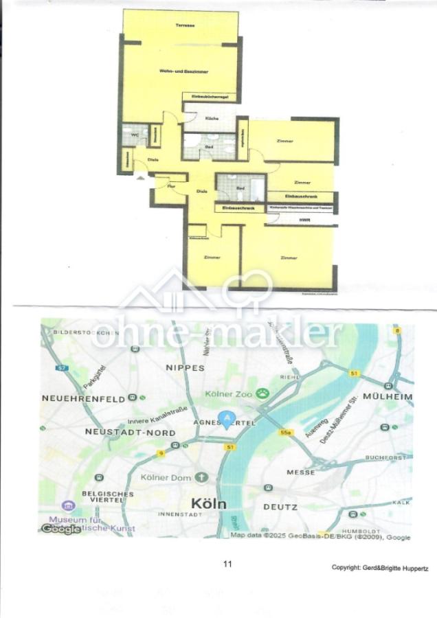 Grundriss und Standort 