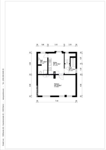 Grundriss 1. Obergeschoss