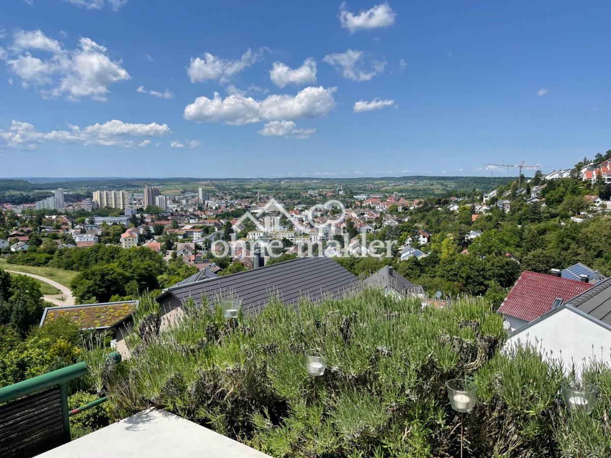 Aussicht bis zum Schwarzwald
