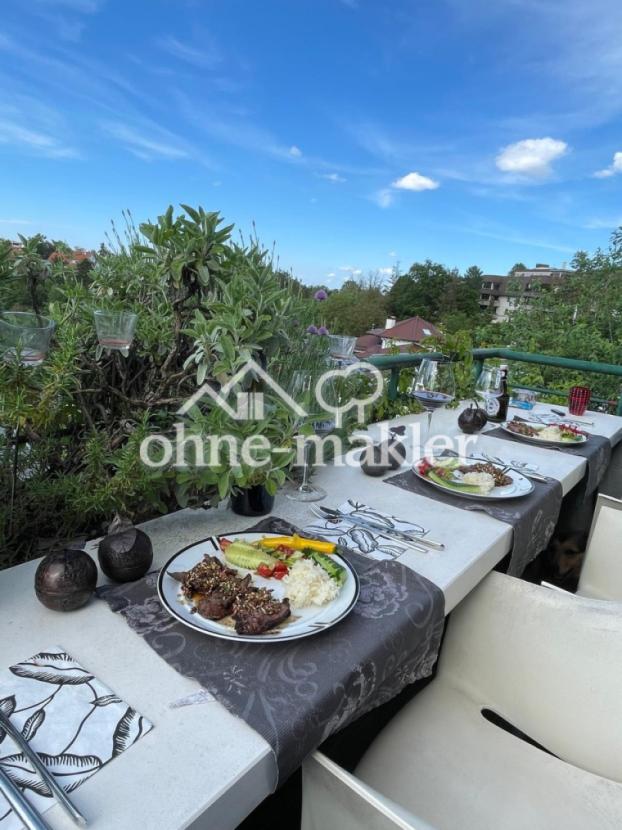 Dinner über den Dächern