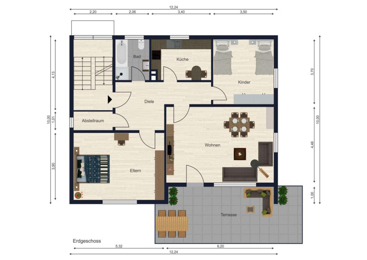 Grundriss Erdgeschoss