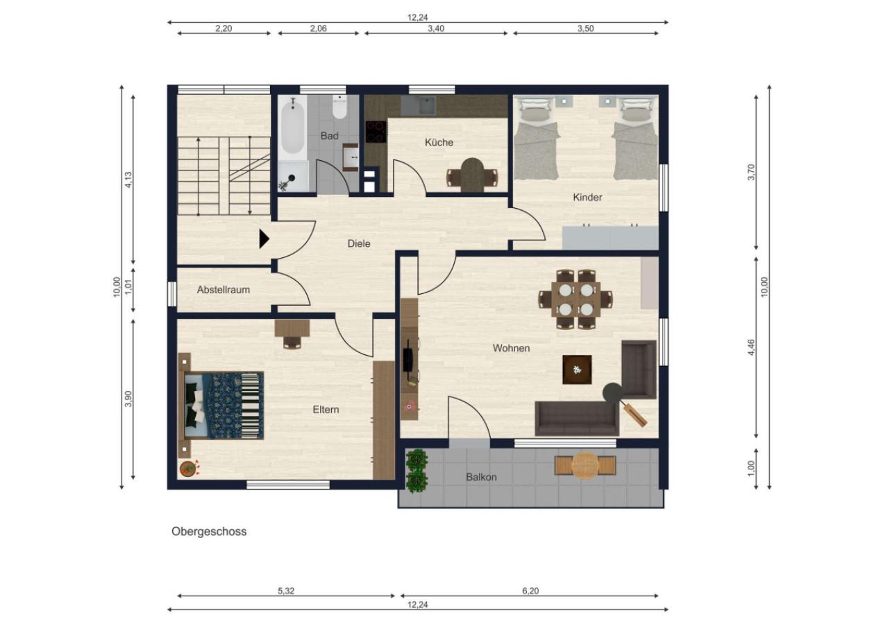 Grundriss Obergeschoss