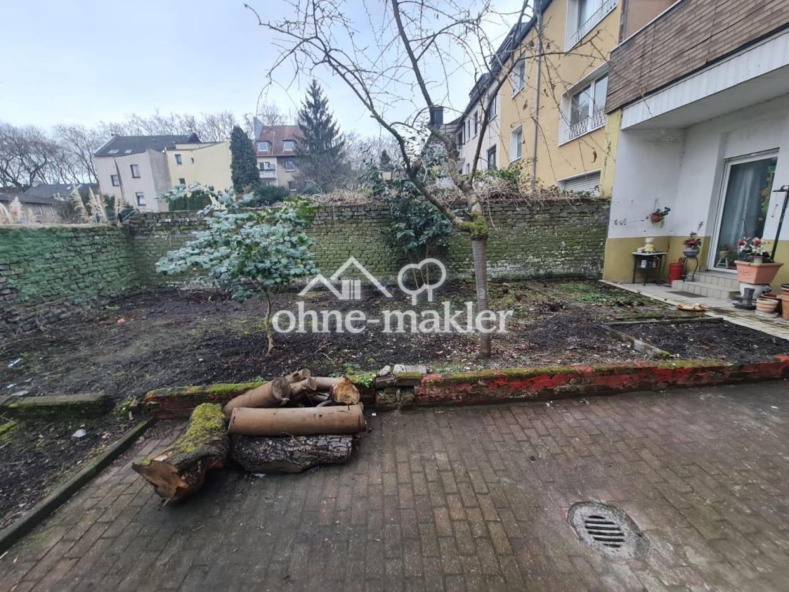 Garten vor Neugestaltung