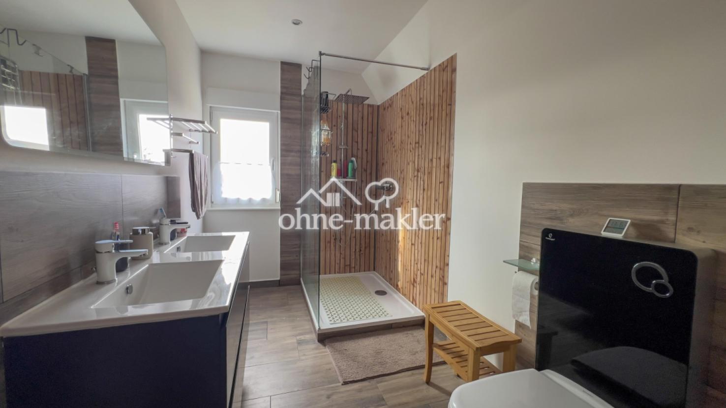 Tageslichtbad, Dusche