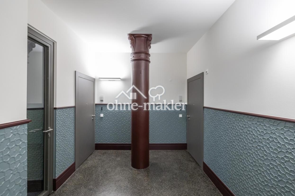 Innenflur in den Geschossen