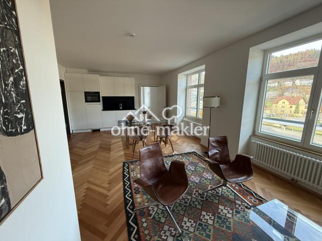 Wohnzimmer Blick zur Küche