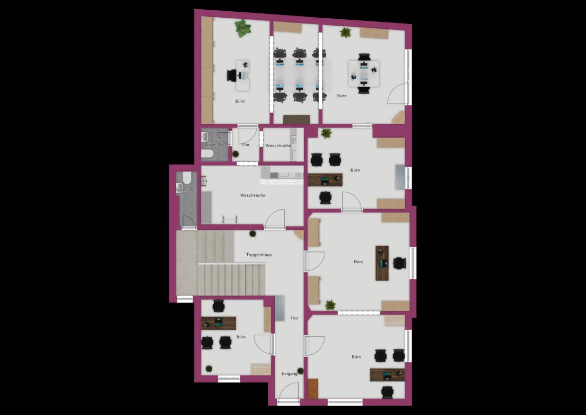 Grundriss EG rechte Seite