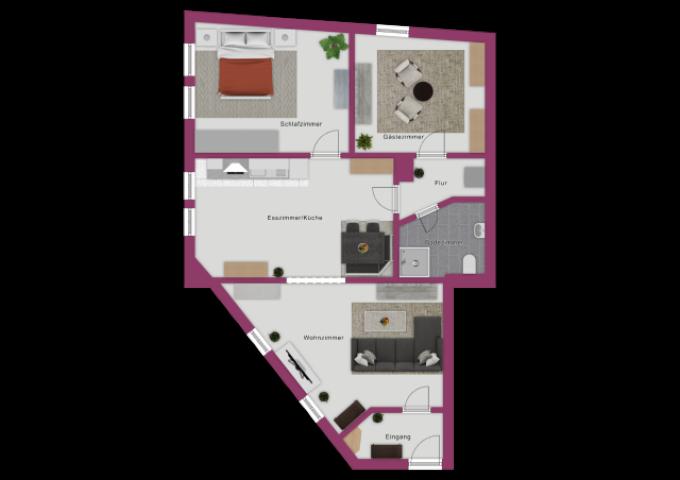 Grundriss  EG linke Seite