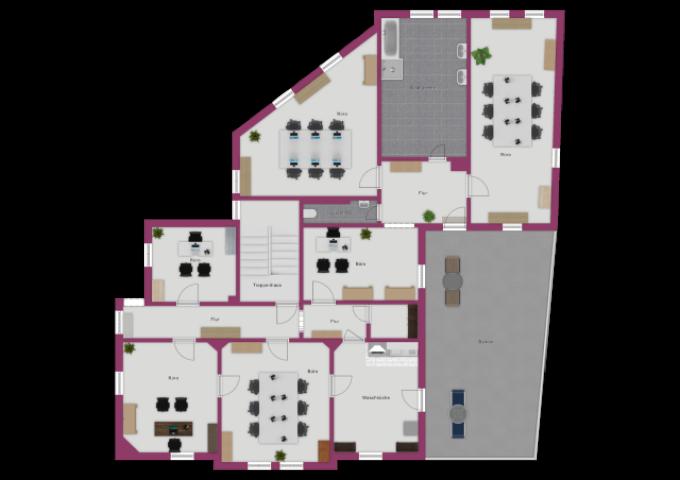 Grundriss OG rechte Seite