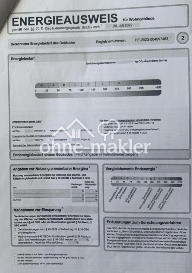 Energiepass D fast C 