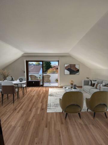 Wohn- und Essbereich Visualisierung