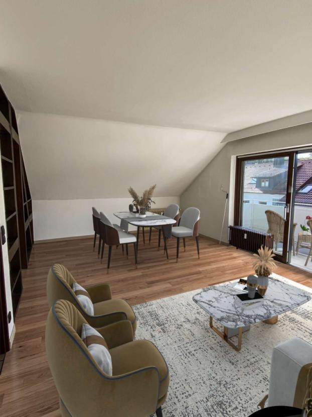 Wohn- und Essbereich Visualisierung