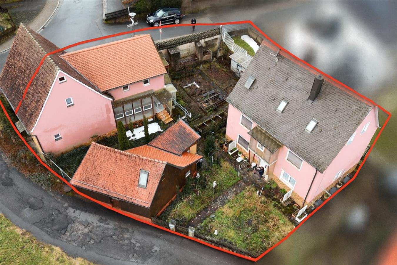 Komplettes Grundstück