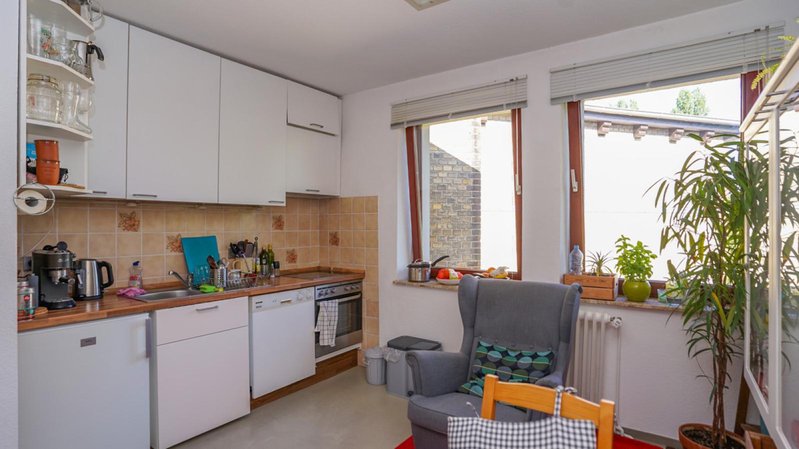 Küche und Essbereich