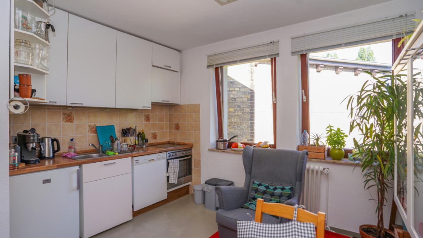 Küche und Essbereich