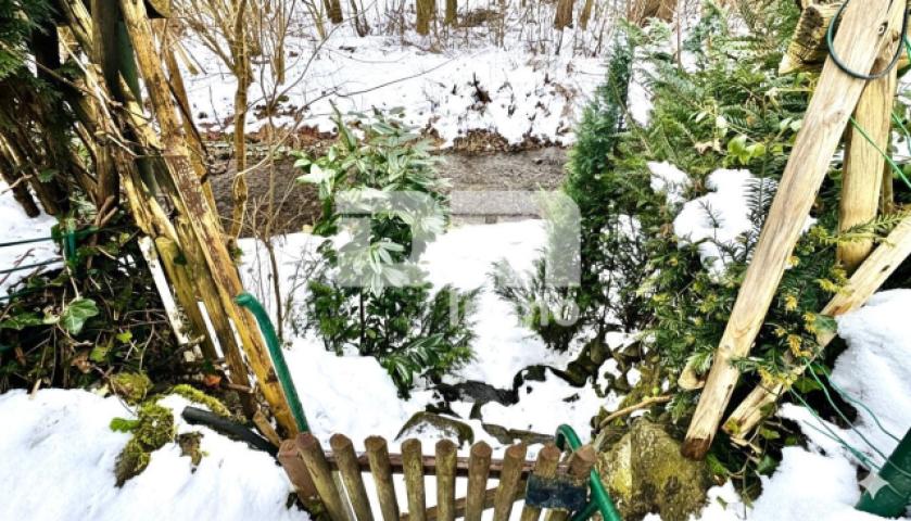 Bachlauf hinter dem Garten