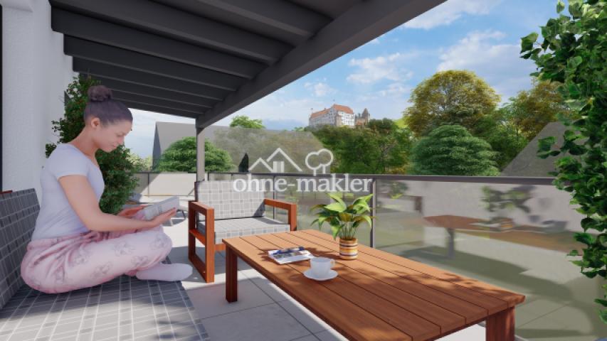 Dachgeschoß mit Balkon