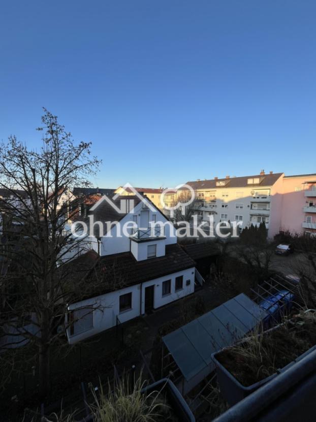 Balkon Sicht nach Westen