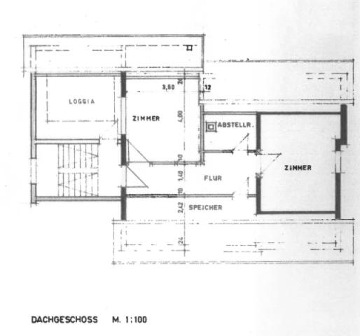 Grundriss Dachgeschoss