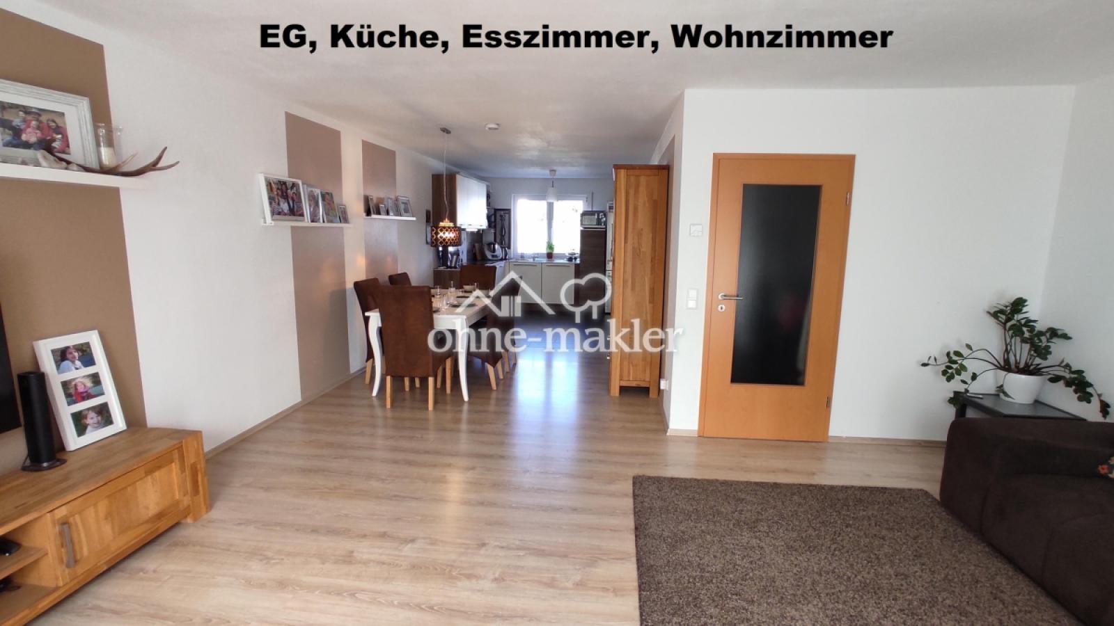 WZ, Esszimmer, Küche