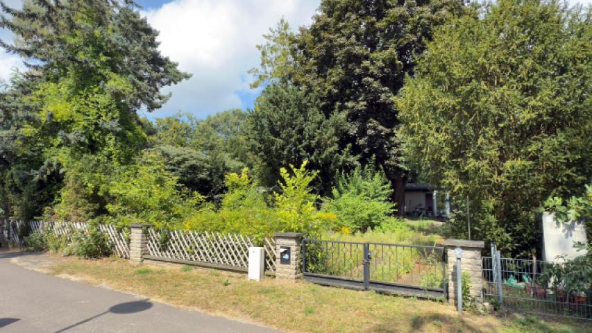 Grundstück von vorne