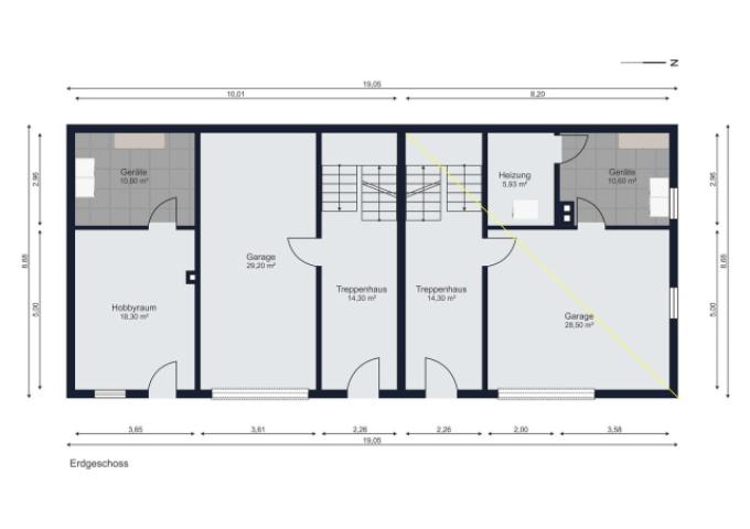 Grundrisse Erdgeschoss 