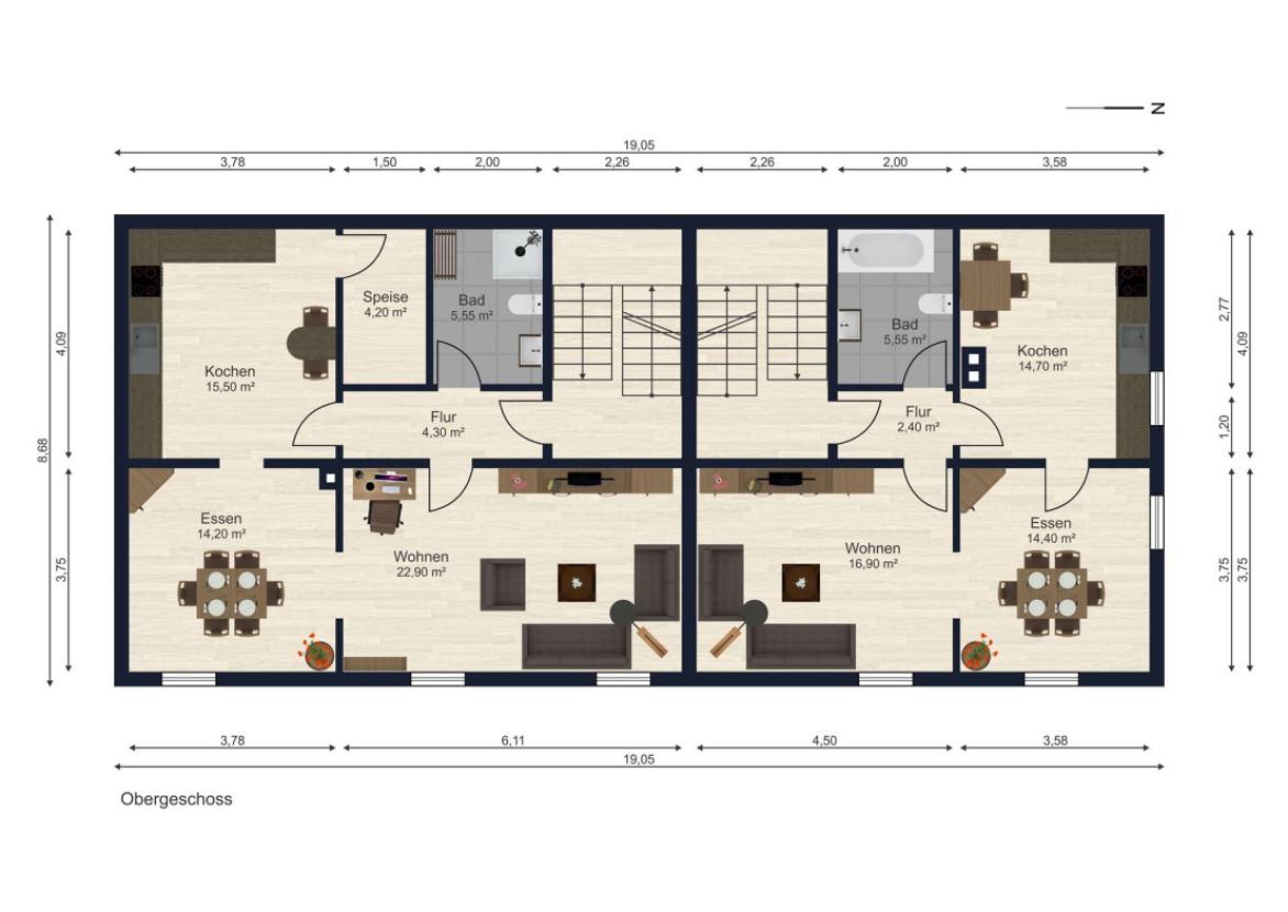 Grundrisse Obergeschoss
