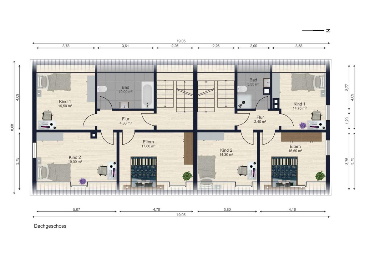Grundrisse Dachgeschoss
