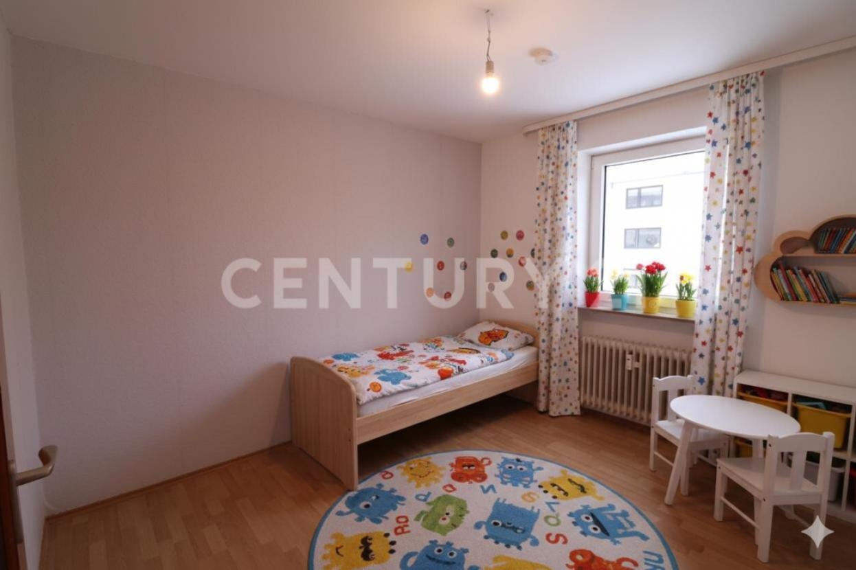 Kinderzimmmer  KI möbliert