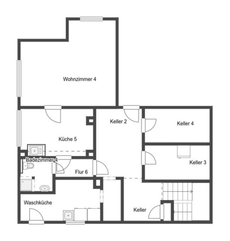 Grundriss Skizze  UG