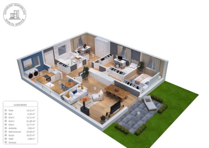 Grundriss 3D